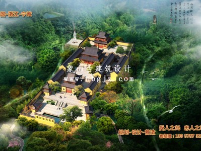 道觀設計效果圖到施工實拍,古建公司實力見證