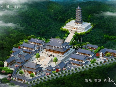 道觀設計施工一體化服務，古建公司案例實拍