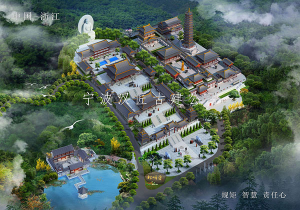 深挖佛教寺廟建筑文化，讓古建筑設計公司大放異彩